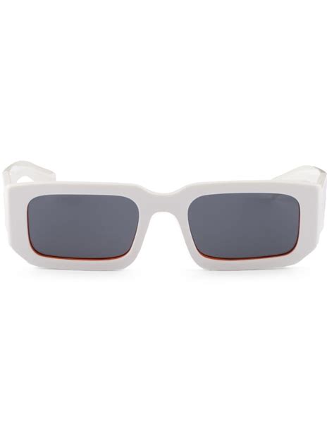 prada sunglasses white frame|prada symbole sunglasses.